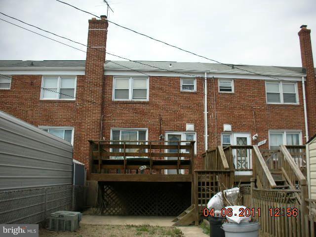 1921 Oxley Road Dundalk, MD 21222 - Photo 1 of 8 Rear View