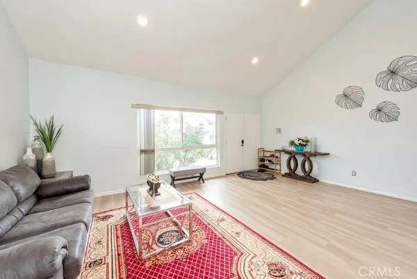 a bed room with a bed and a couch