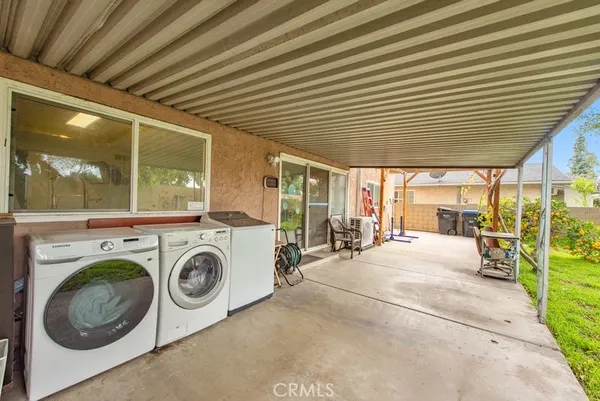 a view of a storage & utility room