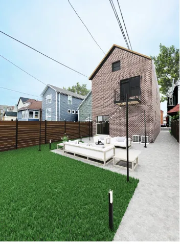 a view of a room with an empty space