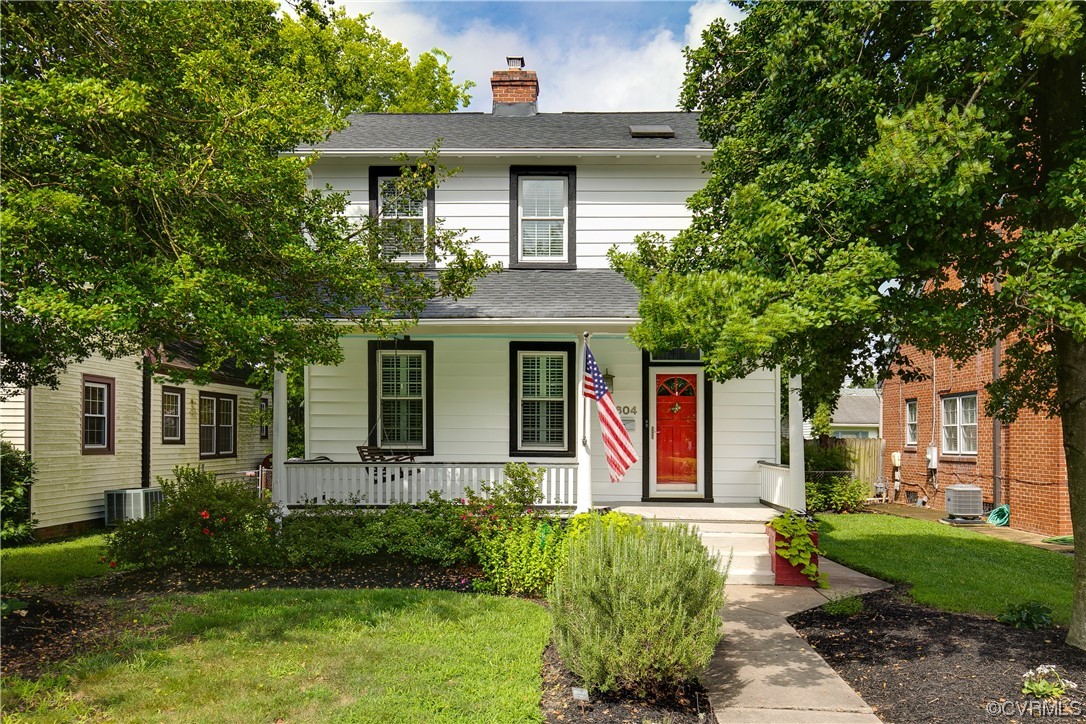 4604 Brook Road Richmond, VA 23227 - Photo 1 of 38 front view of a house with a yard