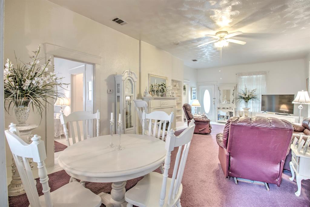 101 East Reed Trenton, TX 75490 - Photo 10 of 27 a view of a dining room with furniture