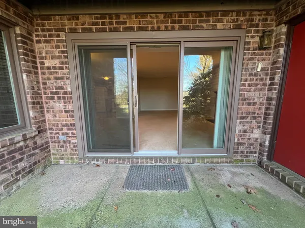 a view of a door of the house