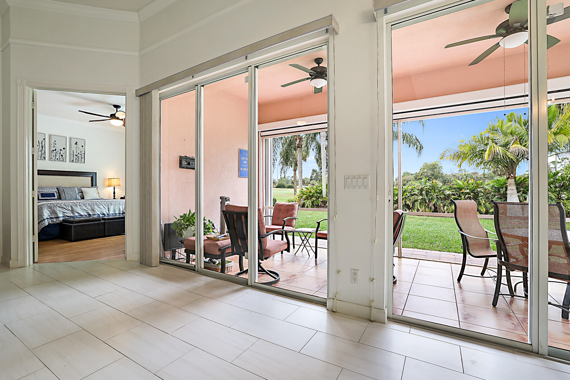 9520 Southwest Wedgewood Lane Stuart, FL 34997 - Photo 19 of 53 a view of an entryway with a balcony