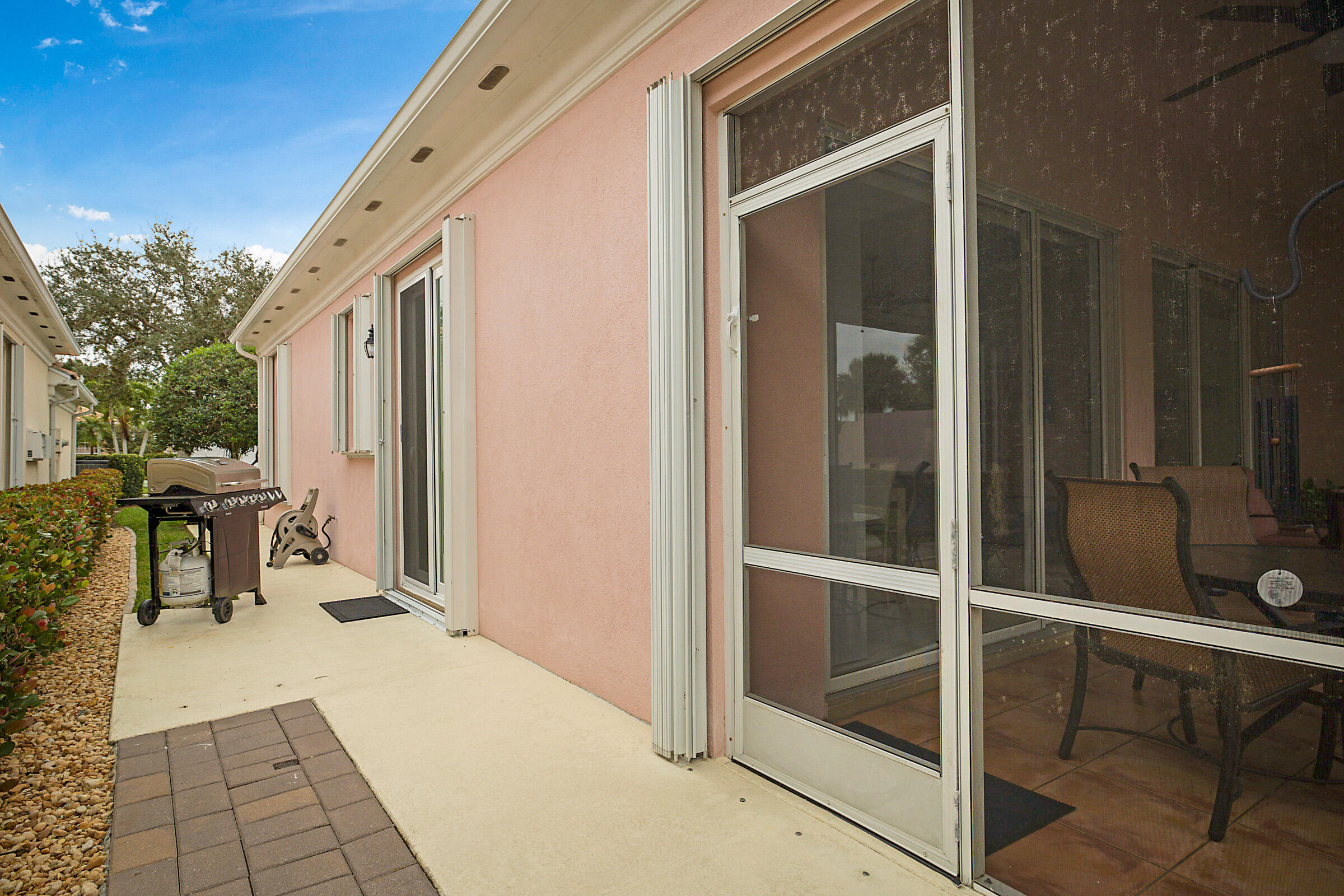 9520 Southwest Wedgewood Lane Stuart, FL 34997 - Photo 39 of 53 a view of a balcony with furniture
