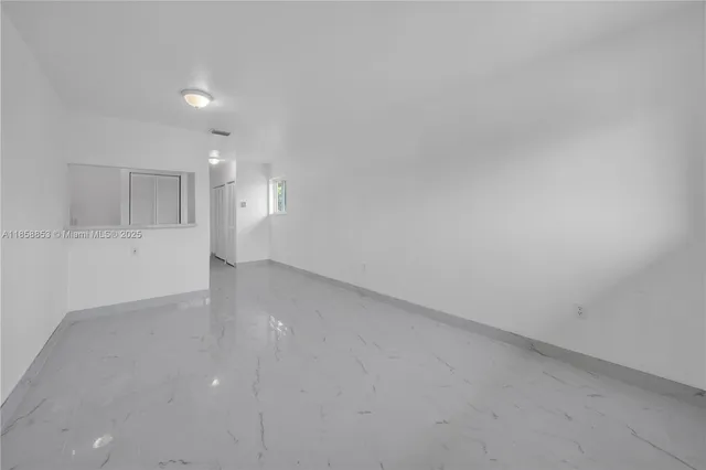 a view of empty room