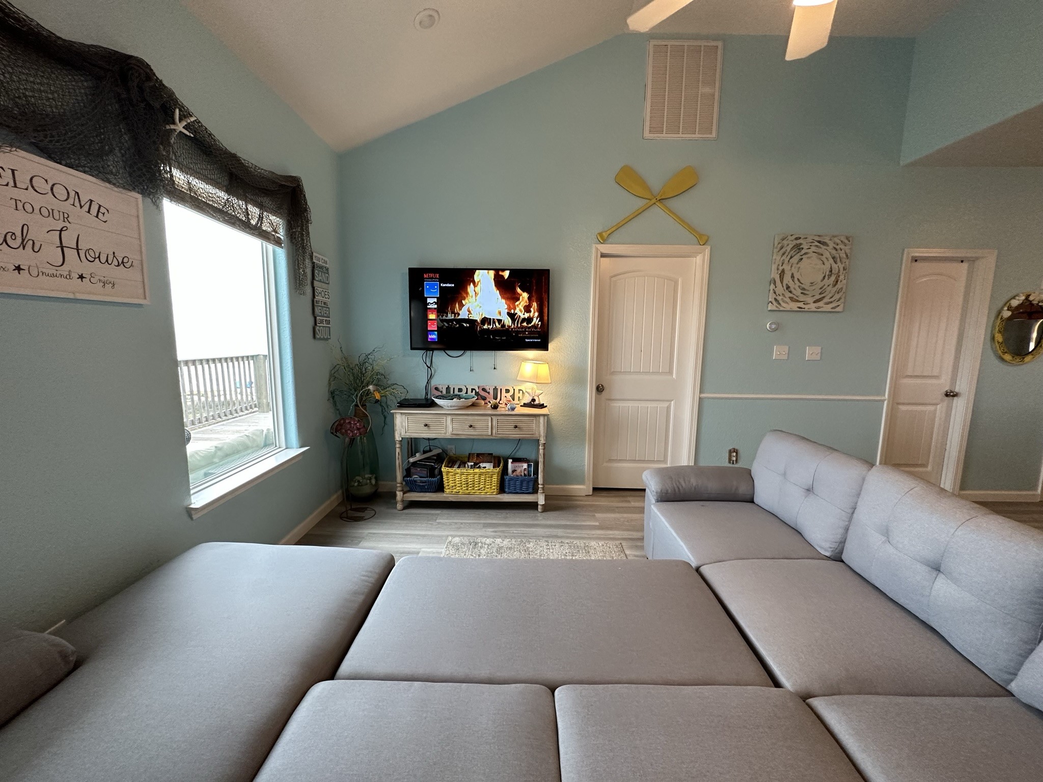 124 Howard Avenue, Unit D Surfside Beach, TX 77541 - Photo 16 of 50 sectional couch/bed