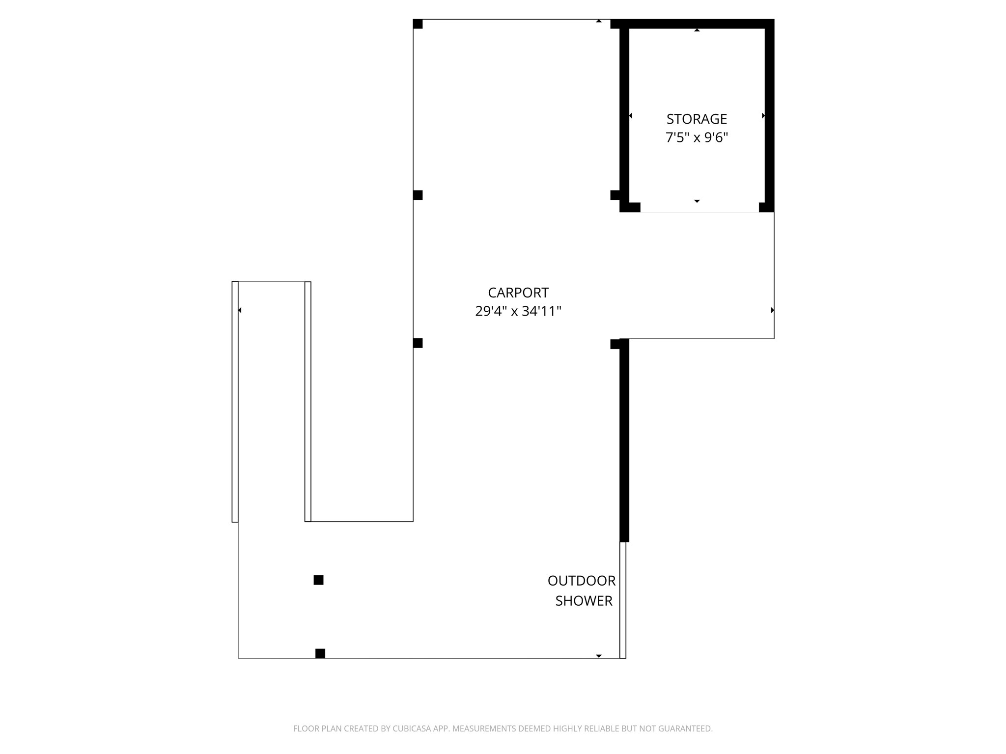 124 Howard Avenue, Unit D Surfside Beach, TX 77541 - Photo 48 of 50 a picture of floor plan