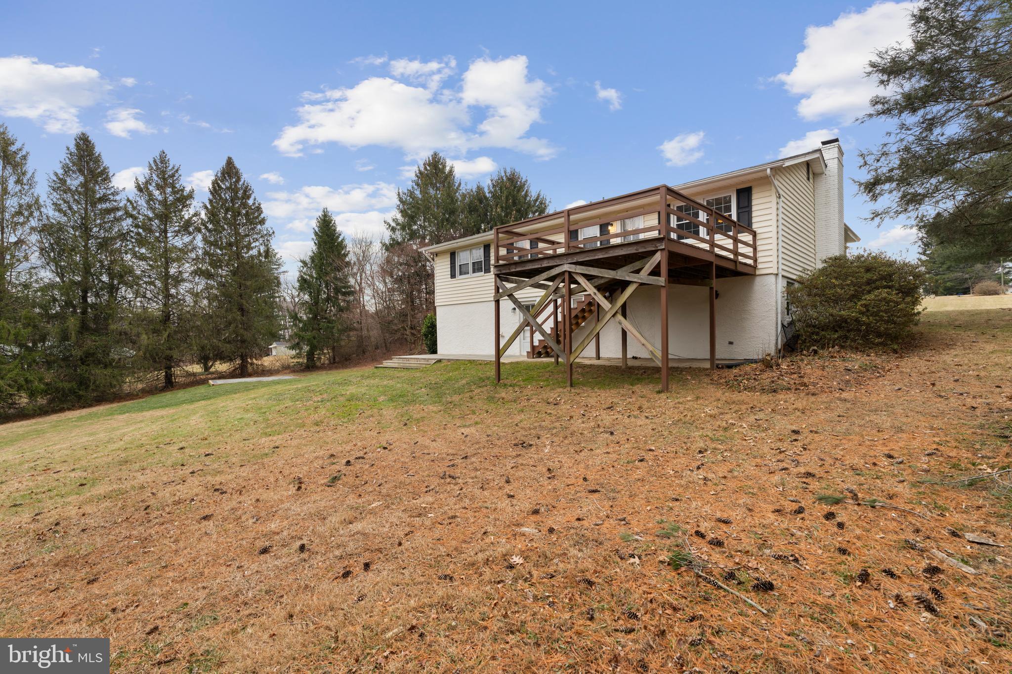 4406 Old Farm Road Baldwin, MD 21013 - Photo 43 of 49 a view of backyard and trees