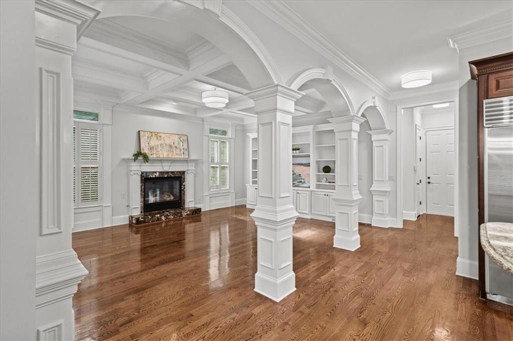 3594 North Druid Hills Road Decatur, GA 30033 - Photo 15 of 57 a view of livingroom with furniture and fireplace