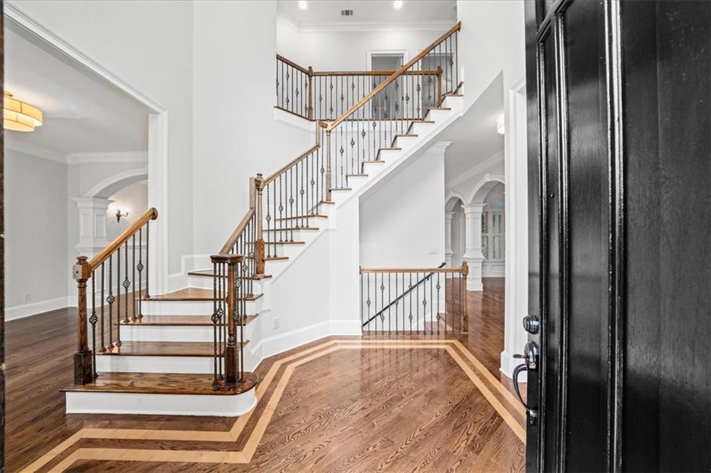 3594 North Druid Hills Road Decatur, GA 30033 - Photo 2 of 57 a view of entryway and hall with wooden floor