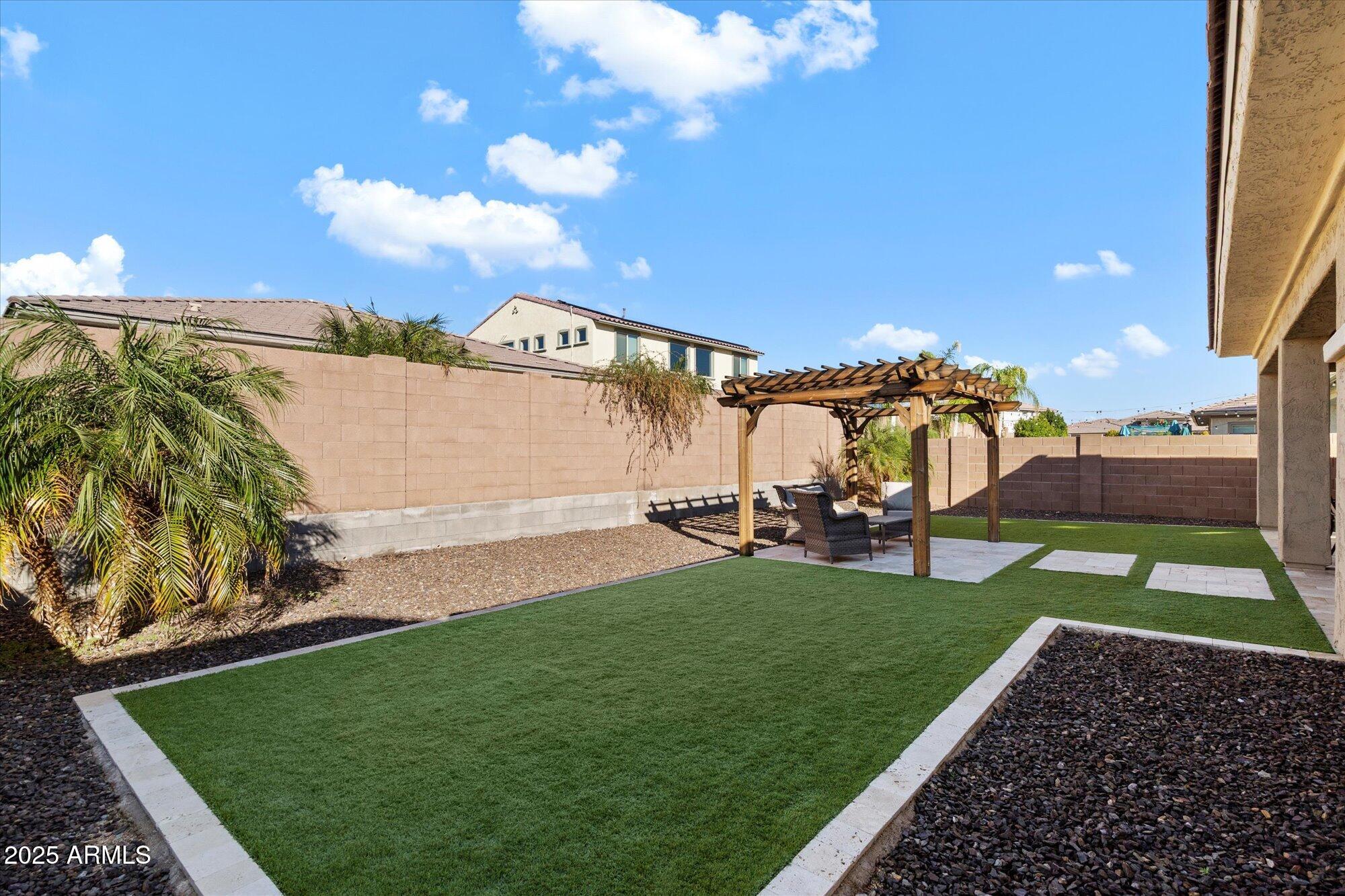 7424 West Jasmine Trail Peoria, AZ 85383 - Photo 29 of 30 a view of a backyard