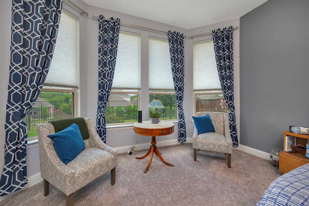 11305 Misty Ridge Drive Flower Mound, TX 76262 - Photo 18 of 40 Beautiful bay window at owner's suite.