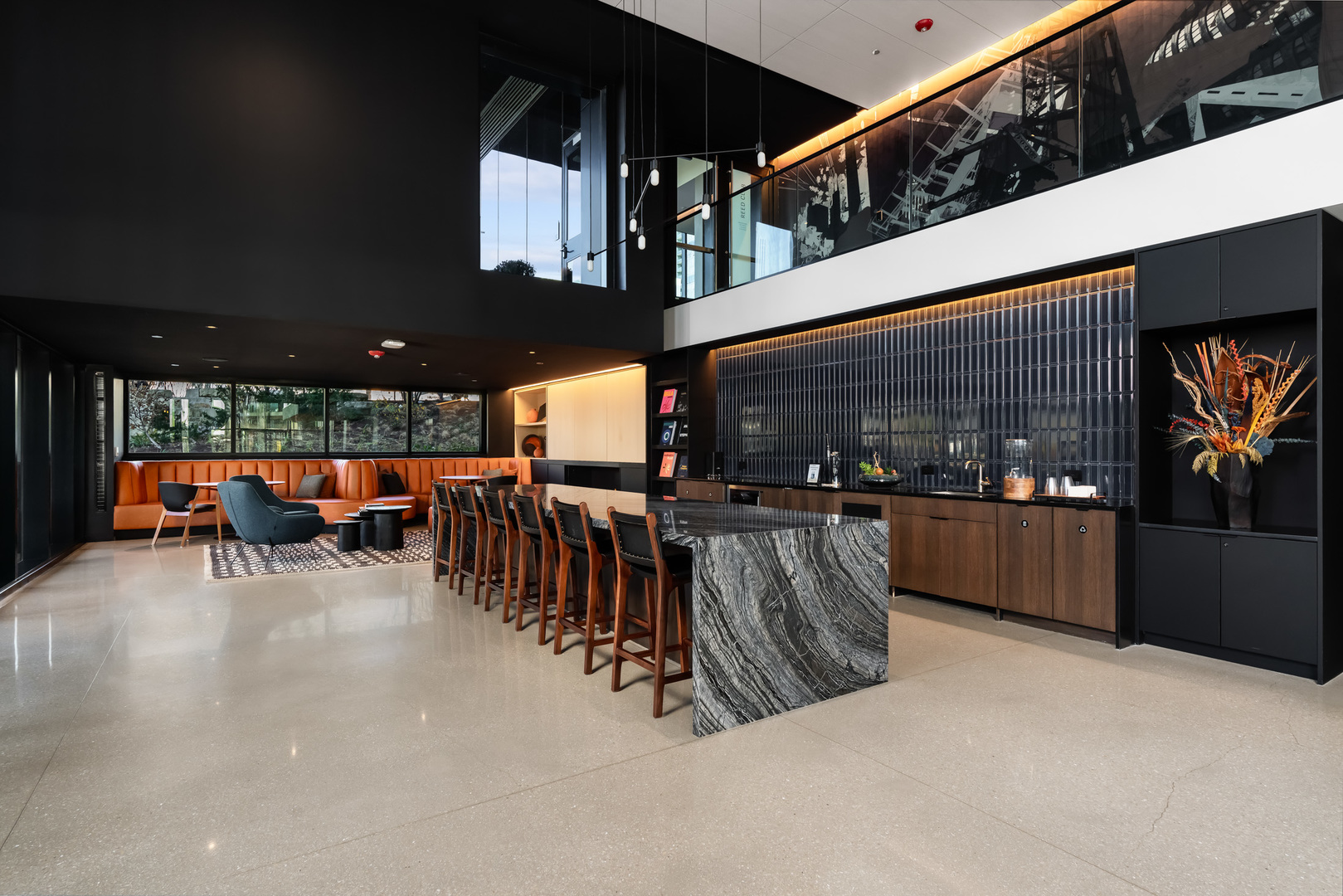 234 West Polk Street, Unit 3503 Chicago, IL 60607 - Photo 35 of 36 a view of a chairs and tables in a patio