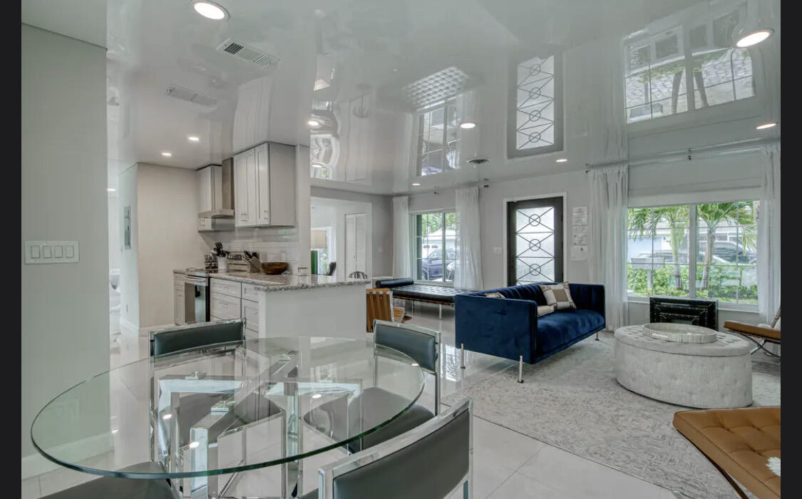 2630 Northeast 51st Court Lighthouse Point, FL 33064 - Photo 2 of 18 2630 NE51st Ct. Kitchen + living area