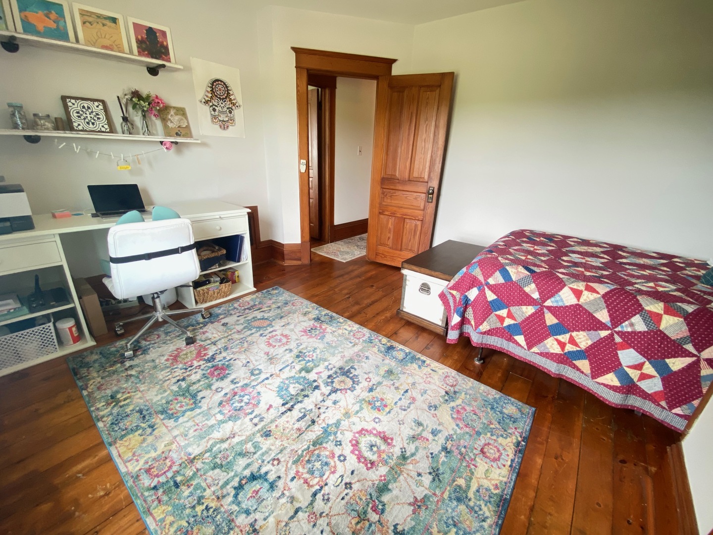 174 Kilgore Road Dixon, IL 61021 - Photo 35 of 55 a bedroom with a bed and a lamp on dresser