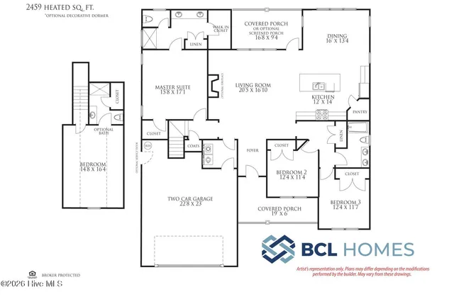 $500,790 | 181 Talbert Drive, Rocky Point, NC 28457