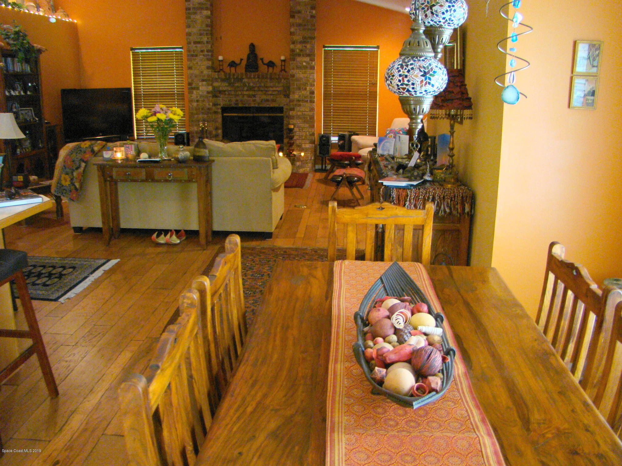 4485 Canard Road Melbourne, FL 32934 - Photo 12 of 34 BRIGHT DINING ROOM VIEWS? POOL & ESTATE!