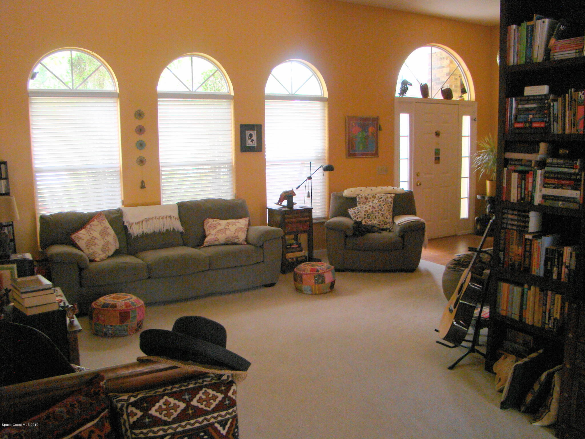 4485 Canard Road Melbourne, FL 32934 - Photo 4 of 34 LIVING ROOM/LIBRARY/MUSIC ROOM!