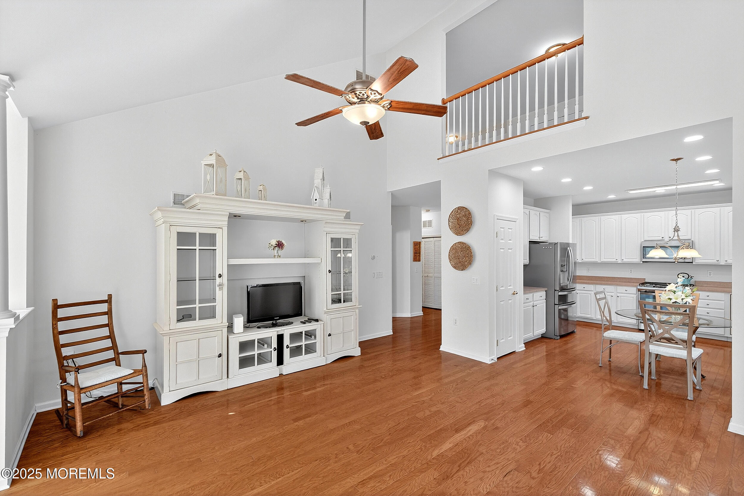 79 Spring Lake Boulevard Waretown, NJ 08758 - Photo 16 of 47 a living room with furniture and a flat screen tv