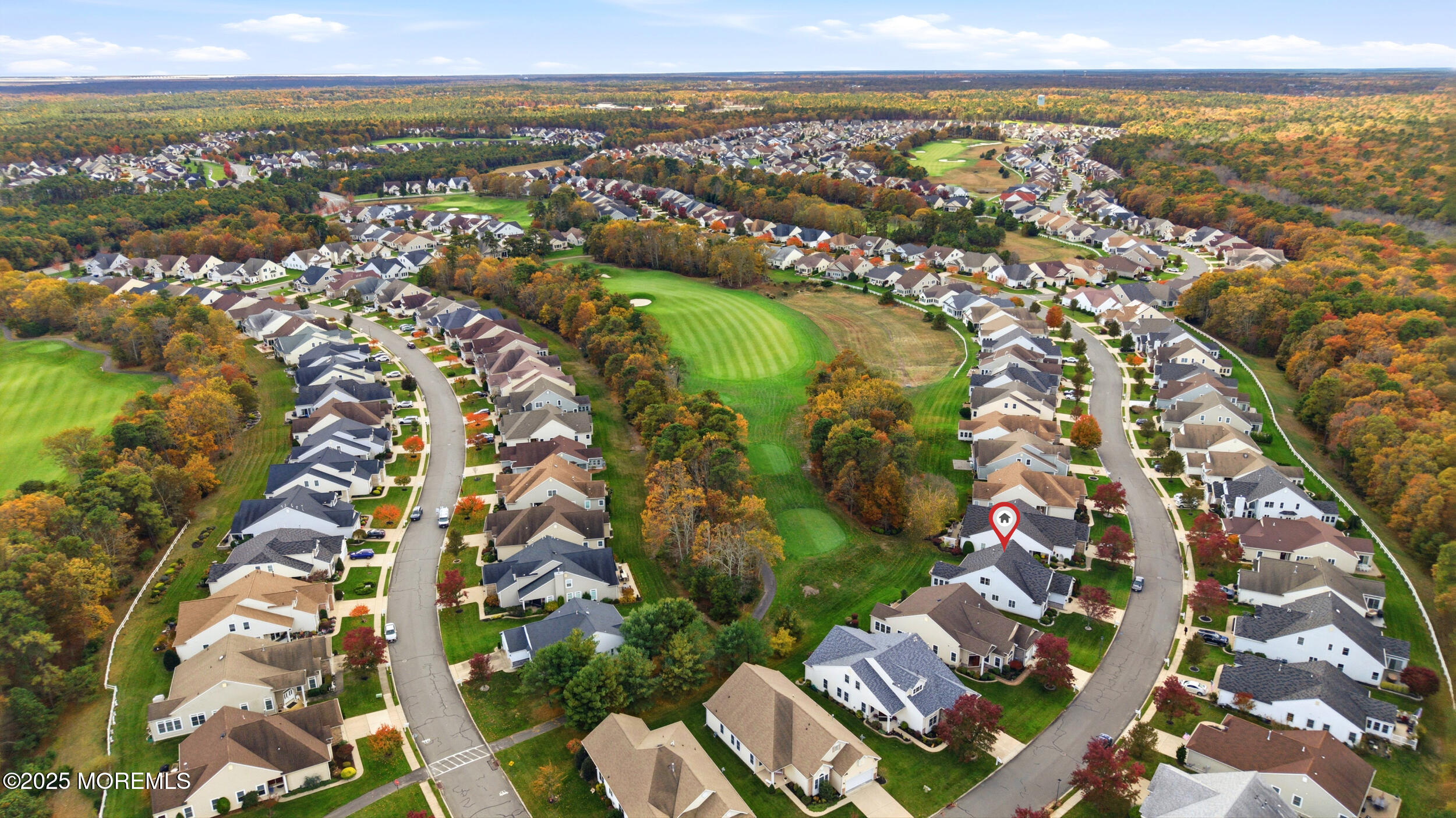 79 Spring Lake Boulevard Waretown, NJ 08758 - Photo 40 of 47 an aerial view of residential building with outdoor space
