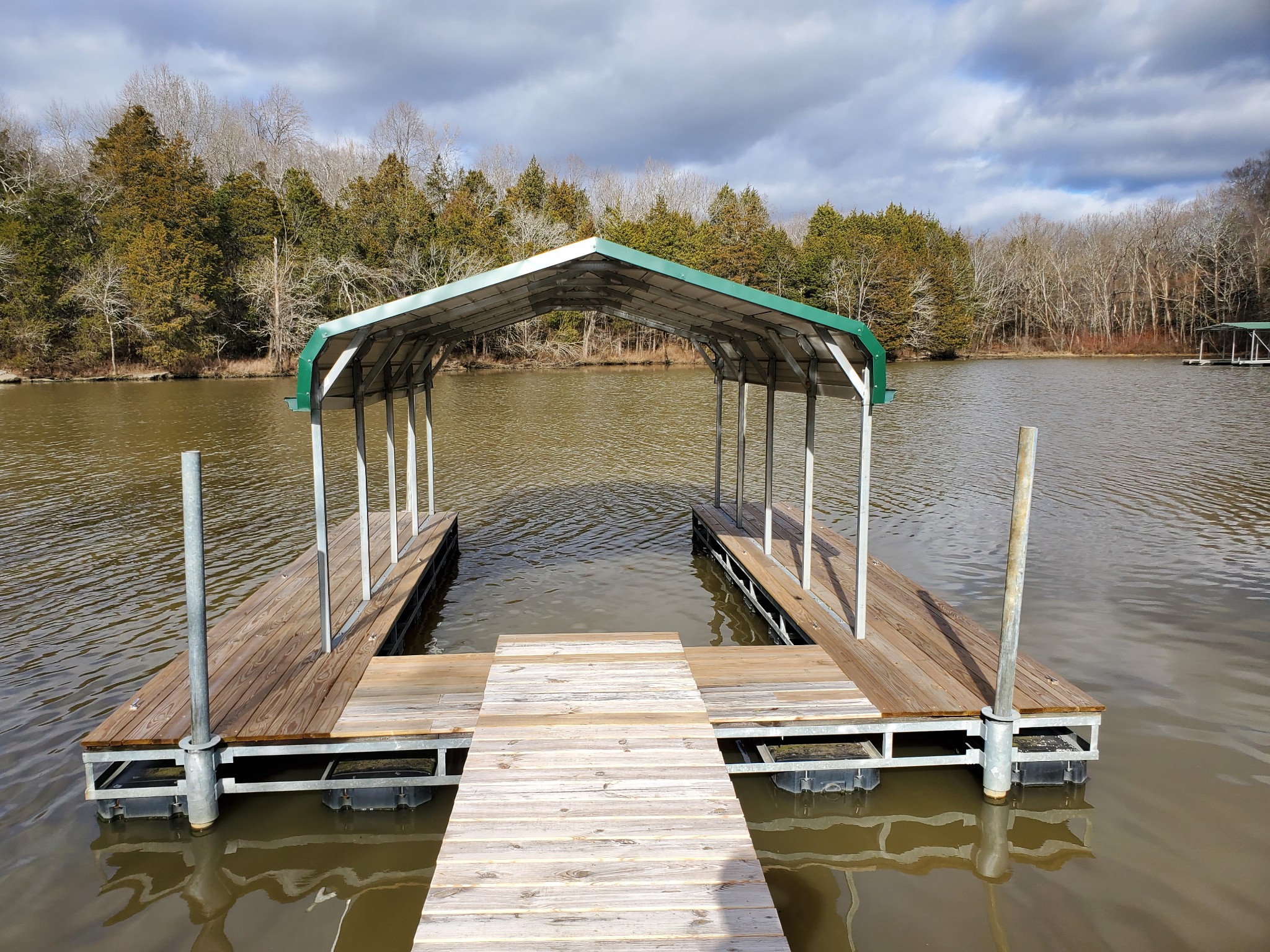 6 Flippen Road Lebanon, TN 37087 - Photo 12 of 24 a view of a wooden deck with lake view