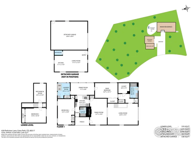 $795,000 | 430 Parkview Lane, Estes Park, CO 80517