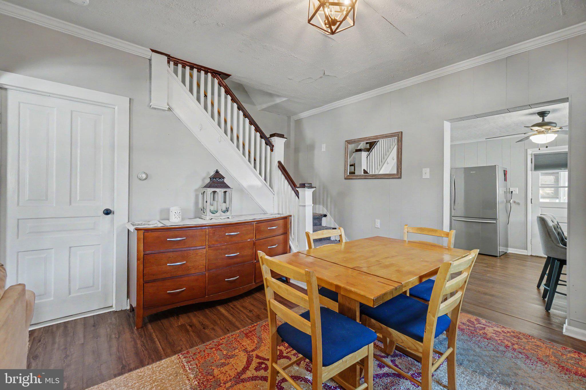 418 Elizabeth Street Williamstown, PA 17098 - Photo 11 of 34 a view of a dining room with furniture and wooden floor