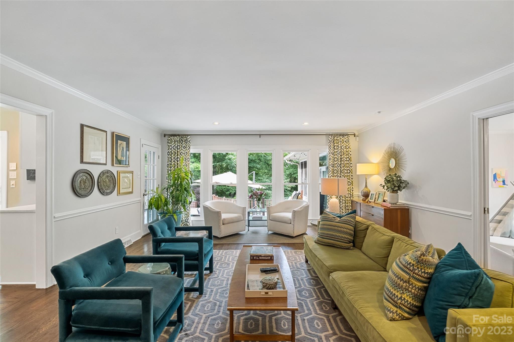 5013 Morrowick Road Charlotte, NC 28226 - Photo 13 of 48 a living room with furniture and a large window