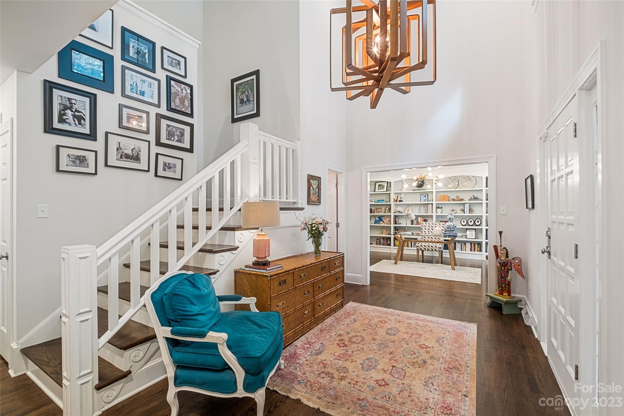 5013 Morrowick Road Charlotte, NC 28226 - Photo 8 of 48 a living room with furniture and a rug