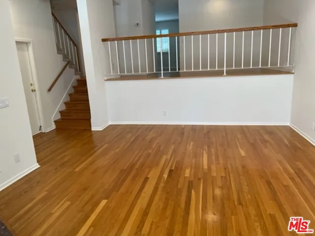 a view of wooden floor