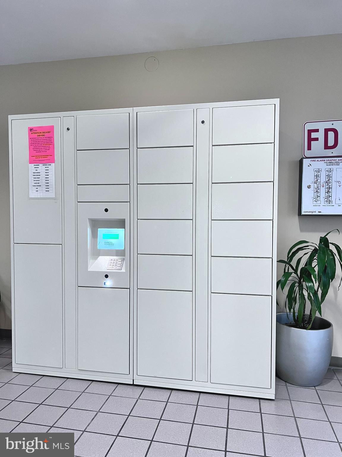5111 8th Road South, Unit 202 Arlington, VA 22204 - Photo 34 of 41 Special Amazon delivery lockers