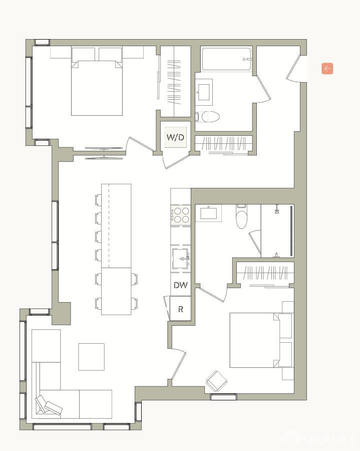 988 Harrison Street, Unit CN9 San Francisco, CA 94107 - Photo 14 of 16 a picture of a bathroom with a window