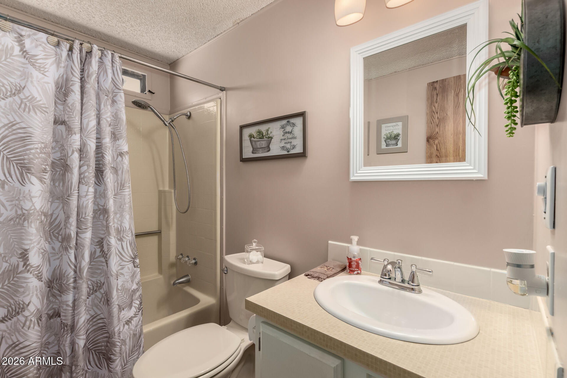 652 South Ellsworth Road, Unit 152 Mesa, AZ 85208 - Photo 27 of 30 a bathroom with a sink toilet and shower
