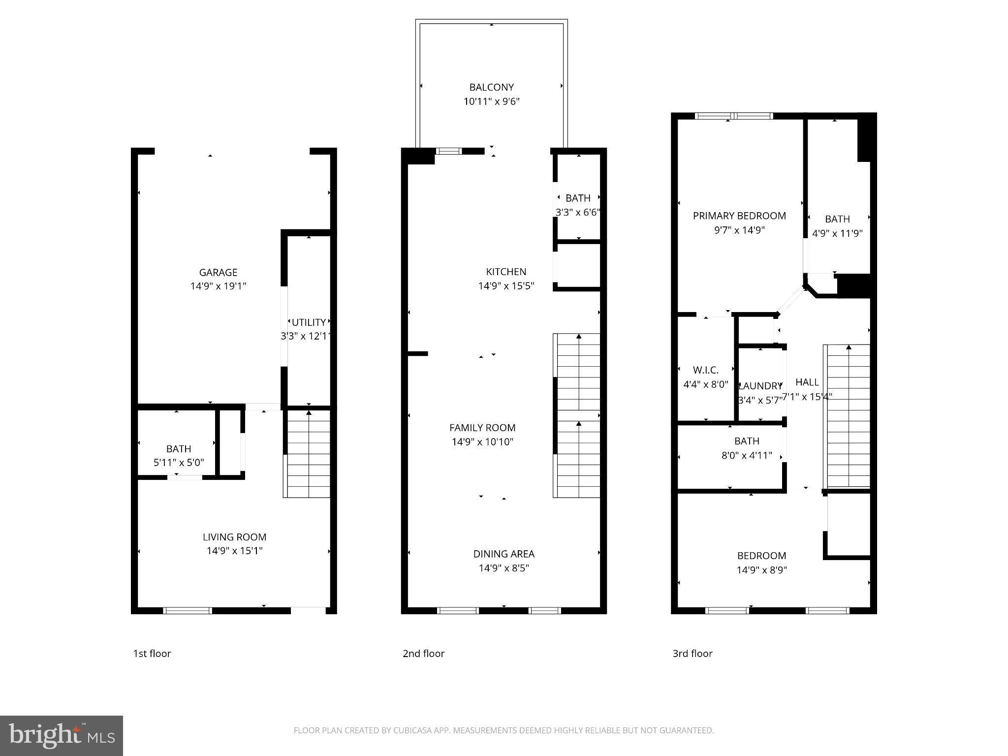 336 Mineral Springs Road Ranson, WV 25438 - Photo 35 of 38 Stylish multi-level home layout blueprint.