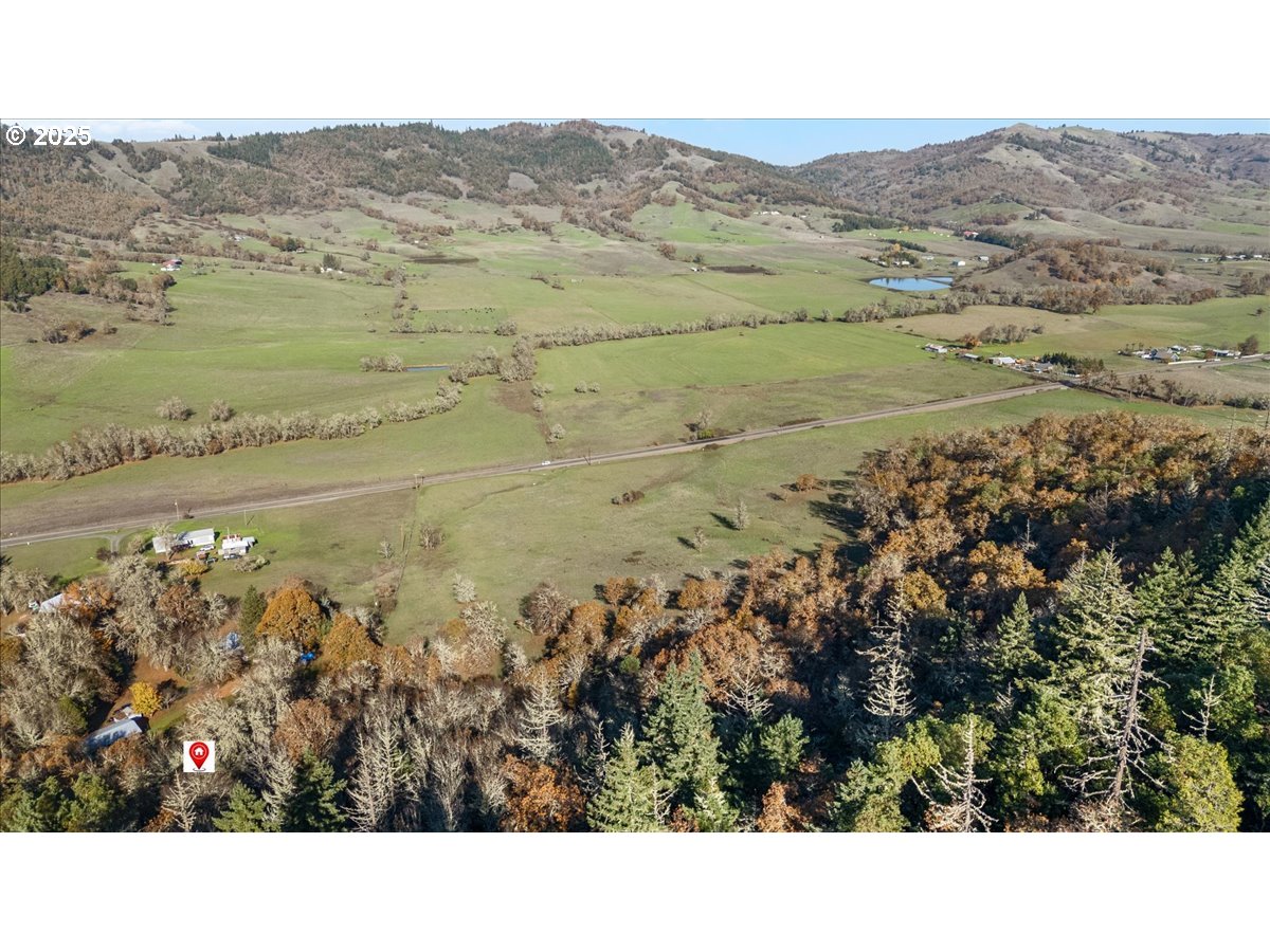 3620 Happy Valley Road Roseburg, OR 97471 - Photo 23 of 25 a black and white photo of a lake