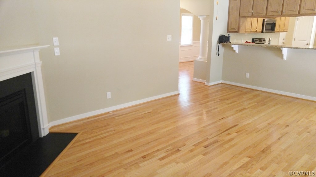 6200 Round Rock Road Chesterfield, VA 23838 - Photo 8 of 37 Family room looking into Kitchen and dining room