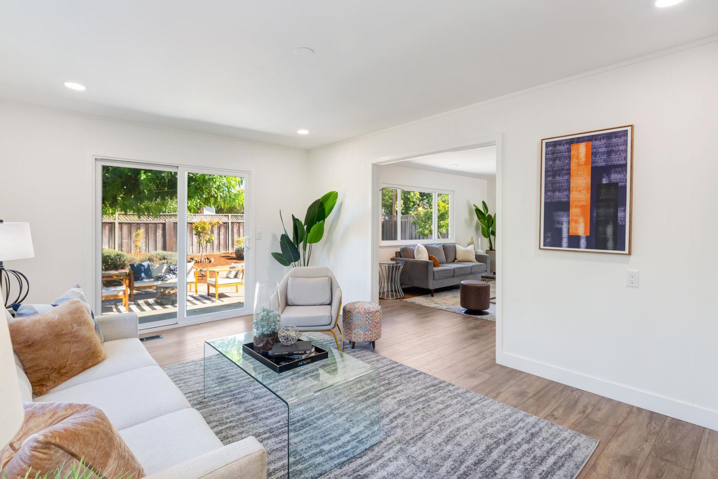1650 Manitoba Drive Sunnyvale, CA 94087 - Photo 9 of 26 a living room with furniture and a large window