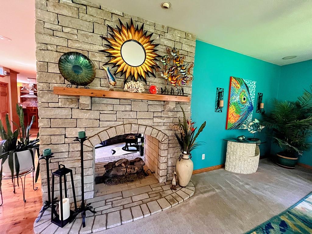 393 Heritage Run Road Indiana, PA 15701 - Photo 10 of 50 Double-Sided Fireplace