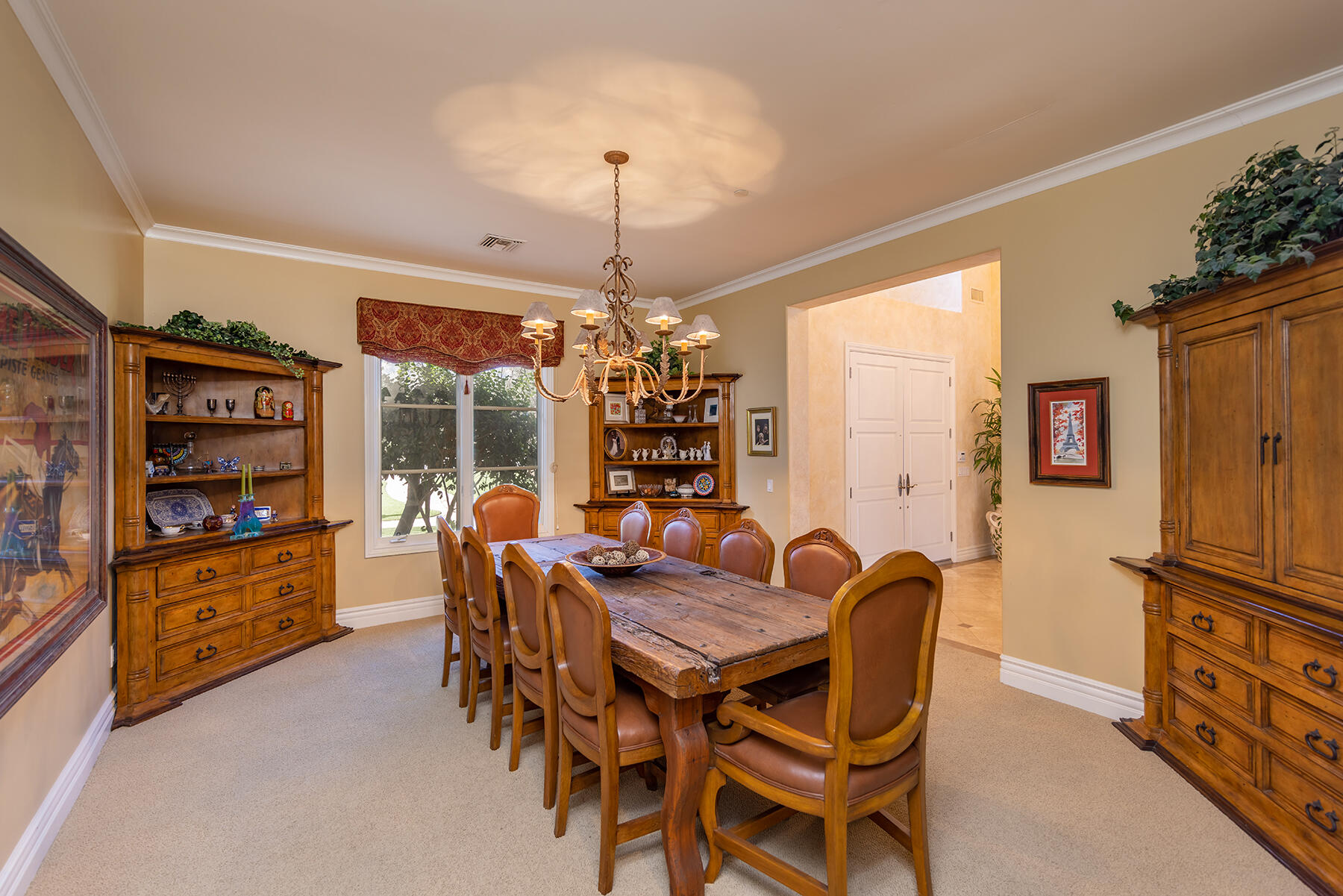 1000 Shokat Drive Ojai, CA 93023 - Photo 9 of 55 a dining room with furniture and window
