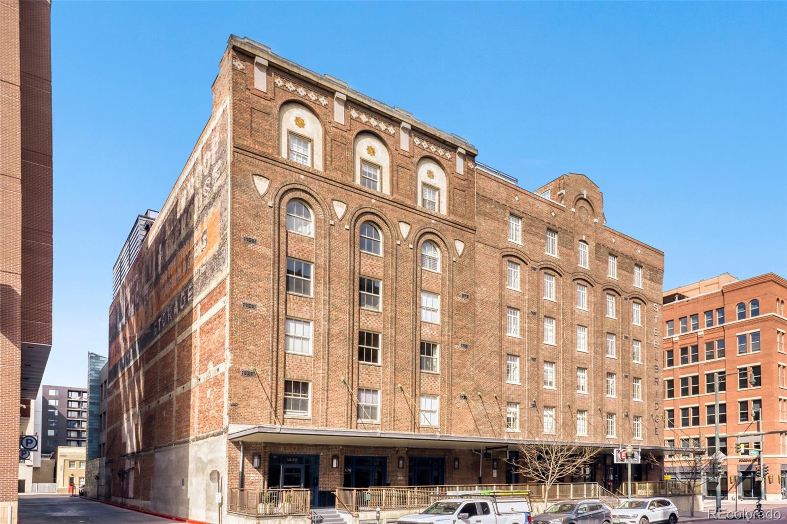 1449 Wynkoop Street, Unit 506 Denver, CO 80202 - Photo 29 of 39 a view of a building with a lot of windows