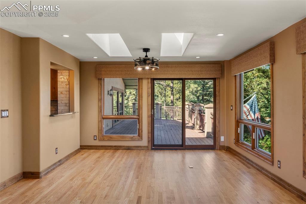 40 Upland Road Colorado Springs, CO 80906 - Photo 20 of 46 a view of an empty room with a window
