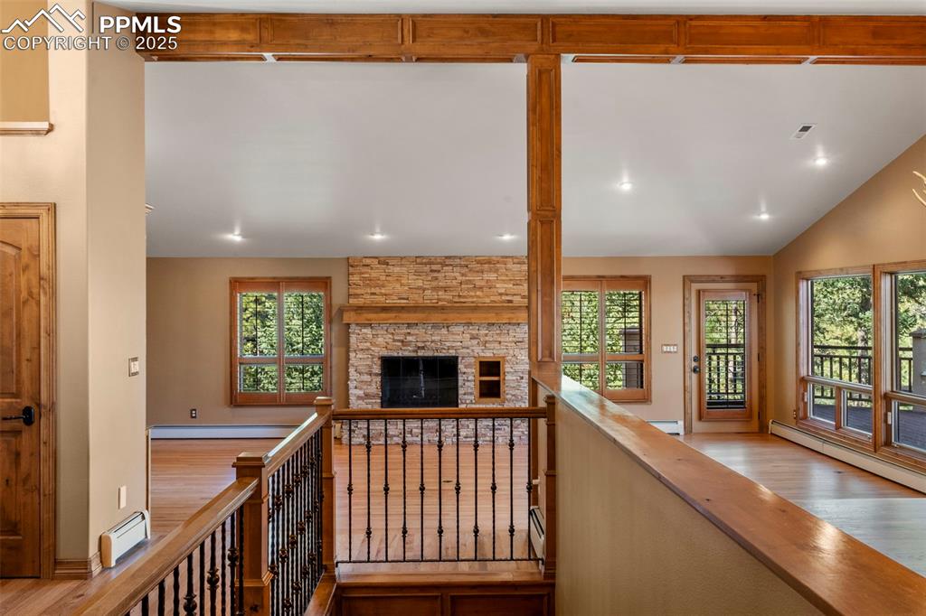 40 Upland Road Colorado Springs, CO 80906 - Photo 27 of 46 a view of an entryway with wooden floor and windows