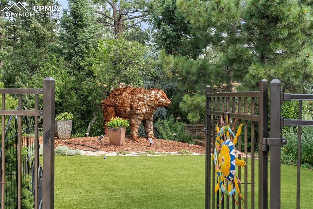 40 Upland Road Colorado Springs, CO 80906 - Photo 35 of 46 a view of a park with iron fence