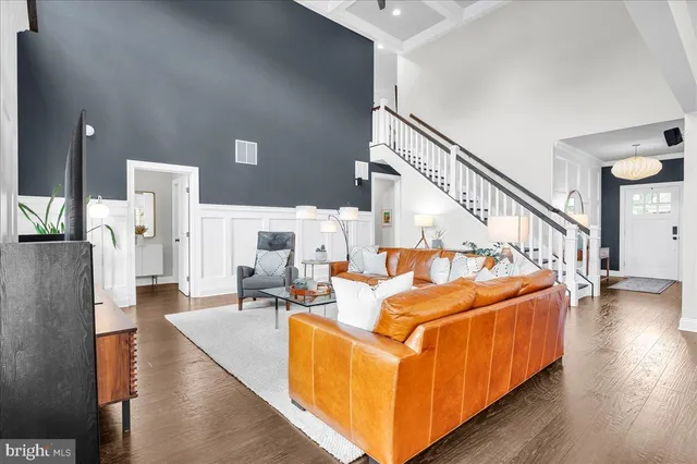 a bed room with furniture and a fireplace