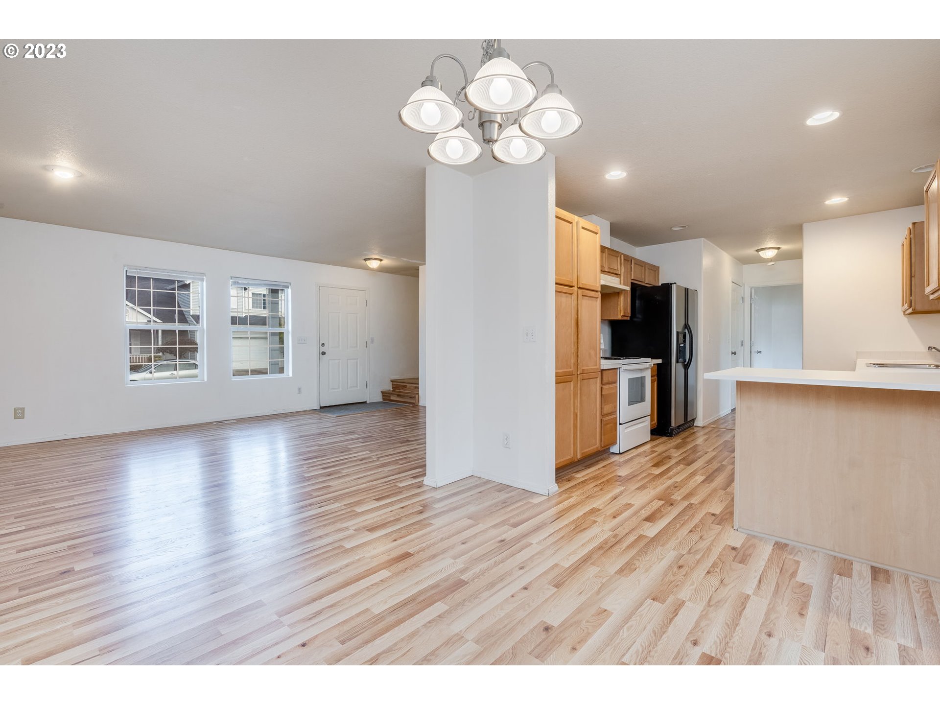 713 Northeast Mariners Loop Portland, OR 97211 - Photo 12 of 40 a view interior of the house and kitchen view