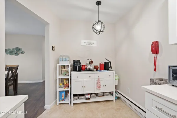 a room with storage and utility