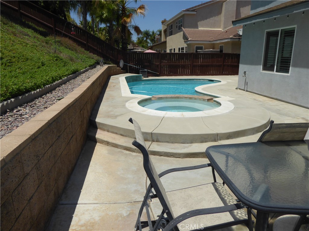 17115 Noble View Circle Riverside, CA 92503 - Photo 39 of 50 Pool & Seating Area just off the House Sliding Door.