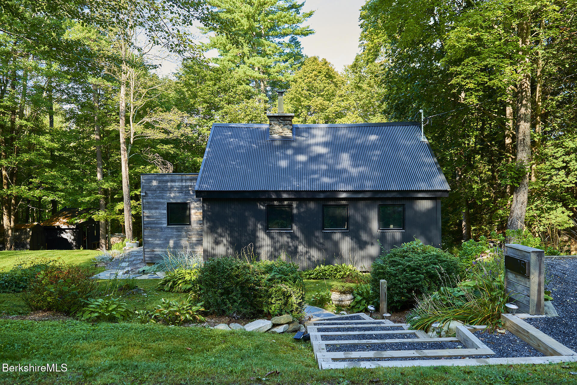 15 Mahkeenac Heights Road Stockbridge, MA 01262 - Photo 3 of 34 Exterior - path to main entry