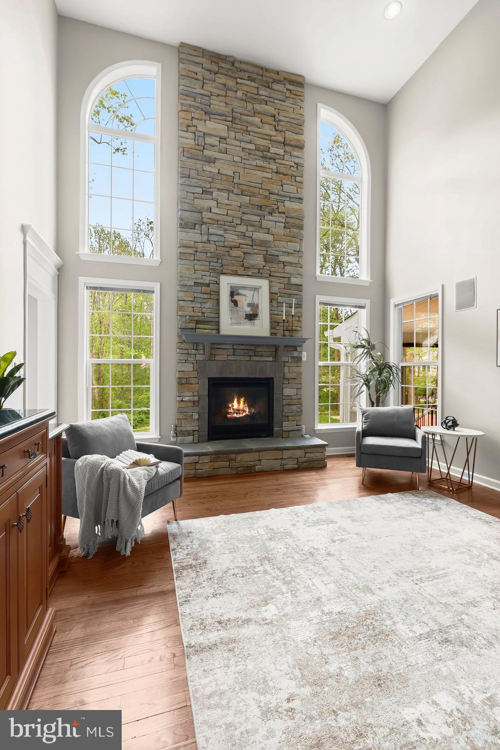 15101 Union Chapel Road Woodbine, MD 21797 - Photo 14 of 93 a living room with furniture and a fireplace